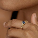 Celestia Sapphire Ring