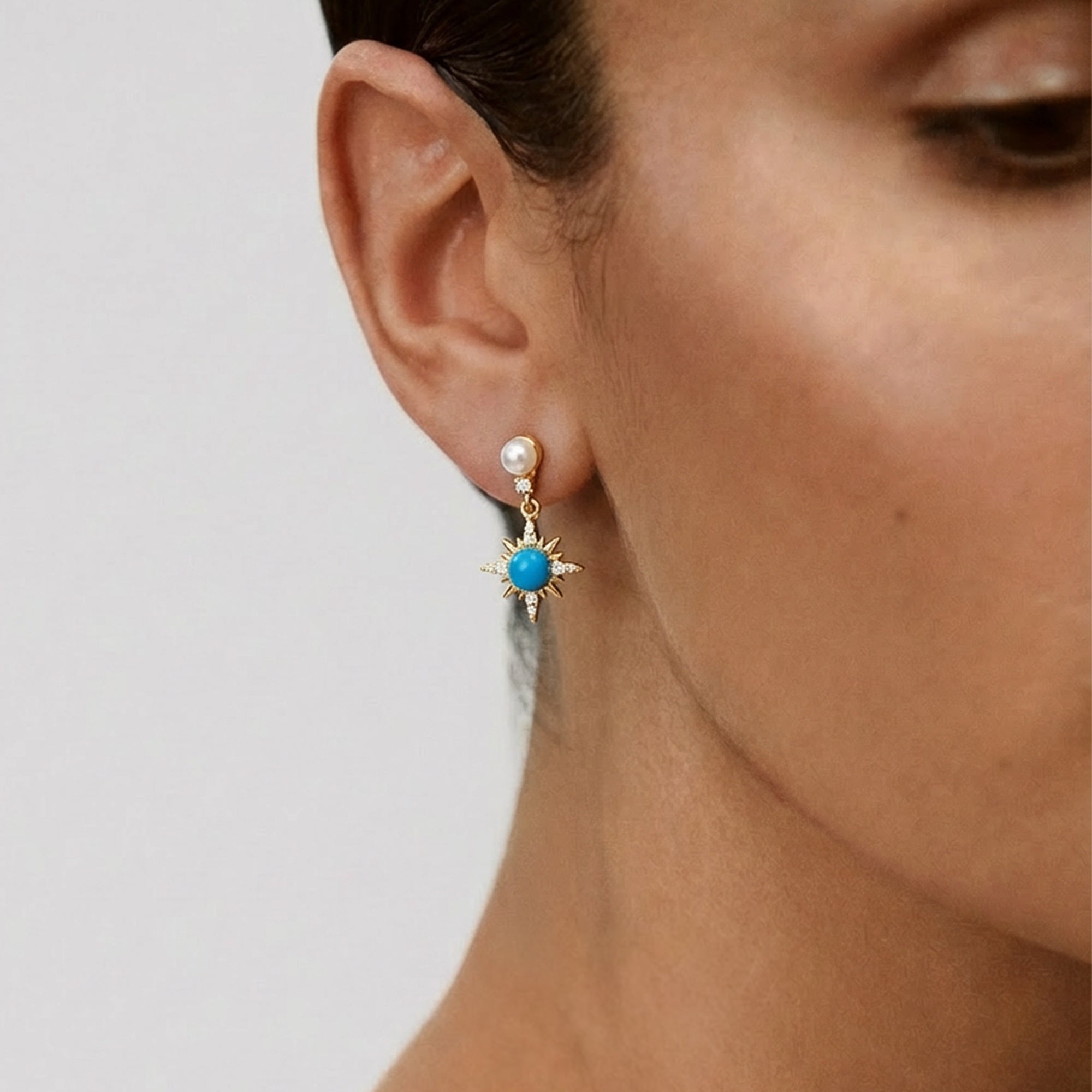 Nerissa Pearl Earrings