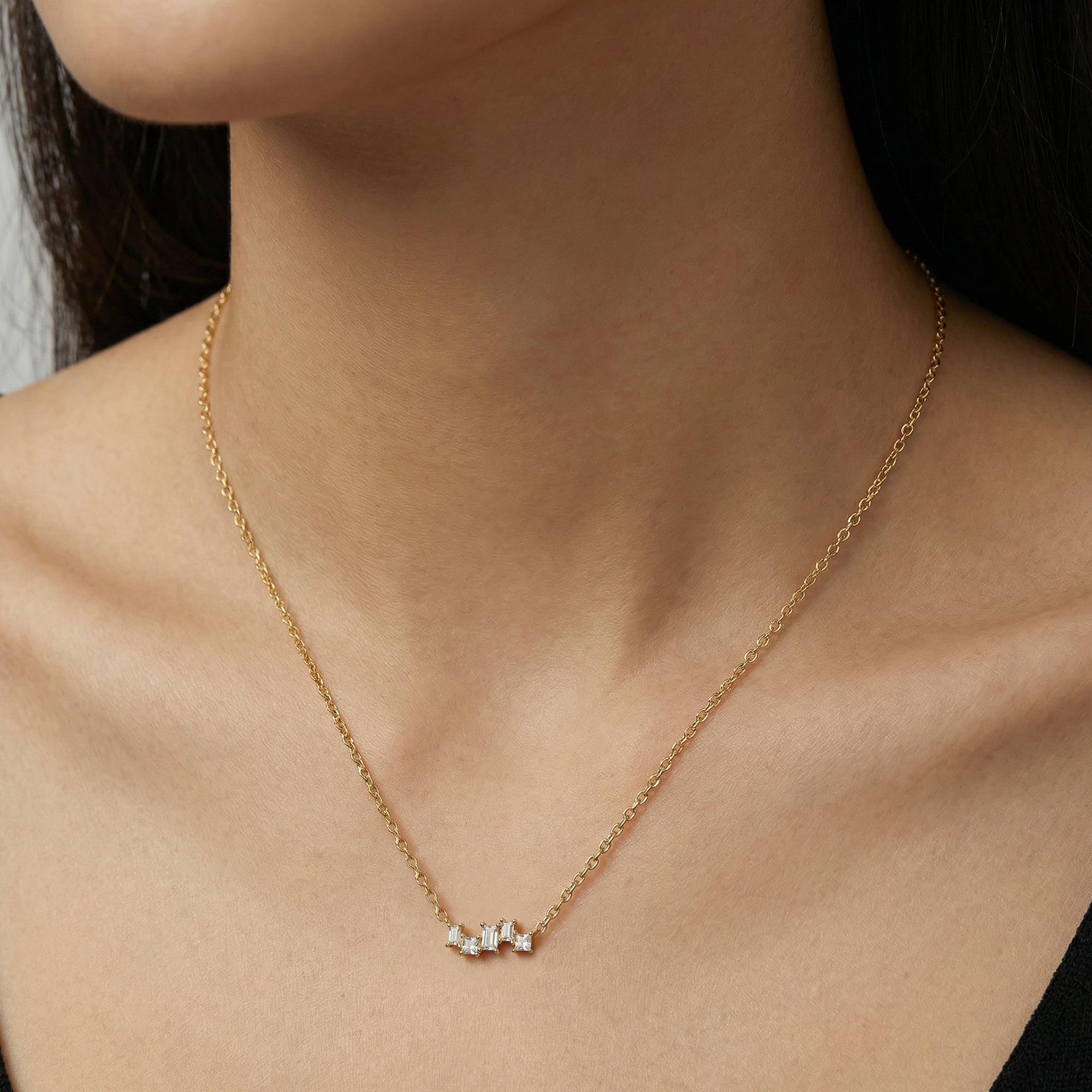 Astra Step Necklace