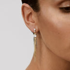 Vera Chain Drop Earrings