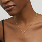 Collar de Circonia Triple Círculo Luxe