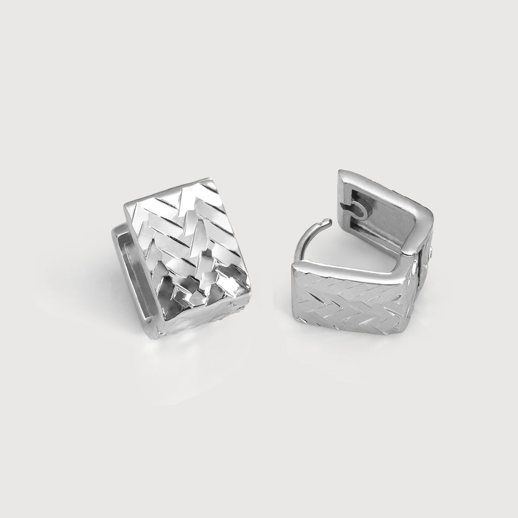 Pendientes de Aro Chevron