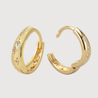 Pendientes Huggie Estrella