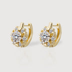 Pendientes Abrazo Cristalino Florecido