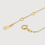 Pulsera elegante de circonitas con engaste biselado