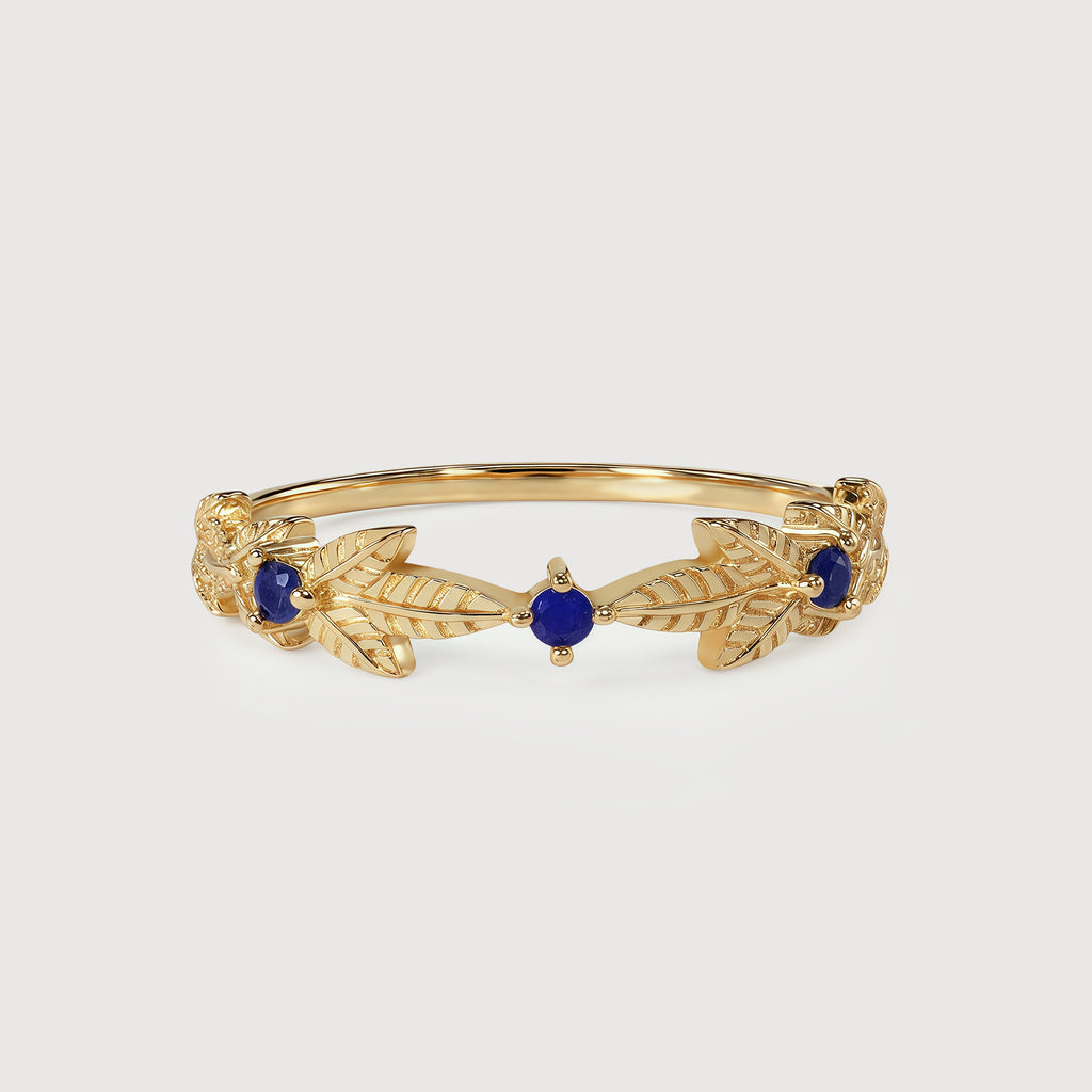 Anillo Laurel Azur