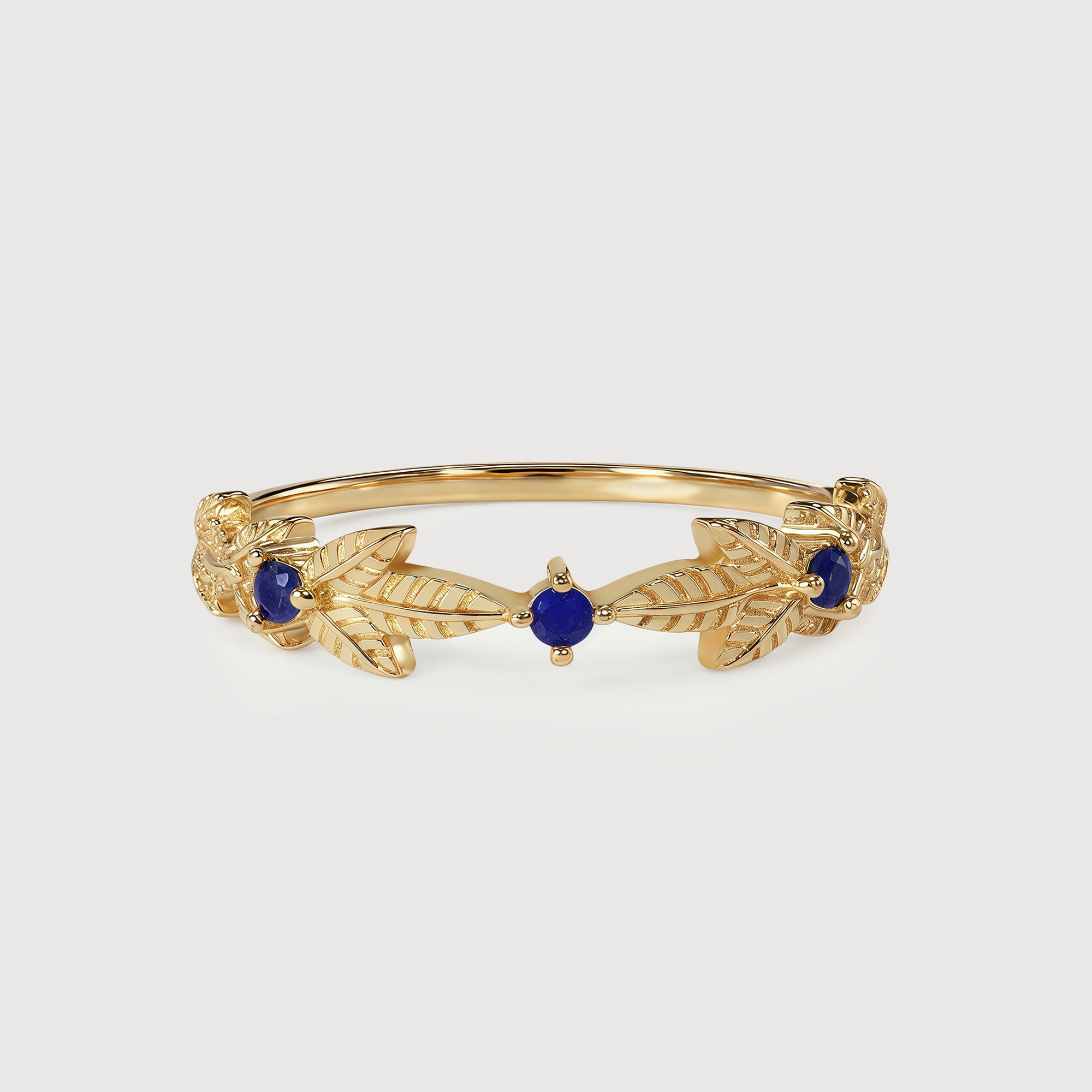 Anillo Laurel Azur