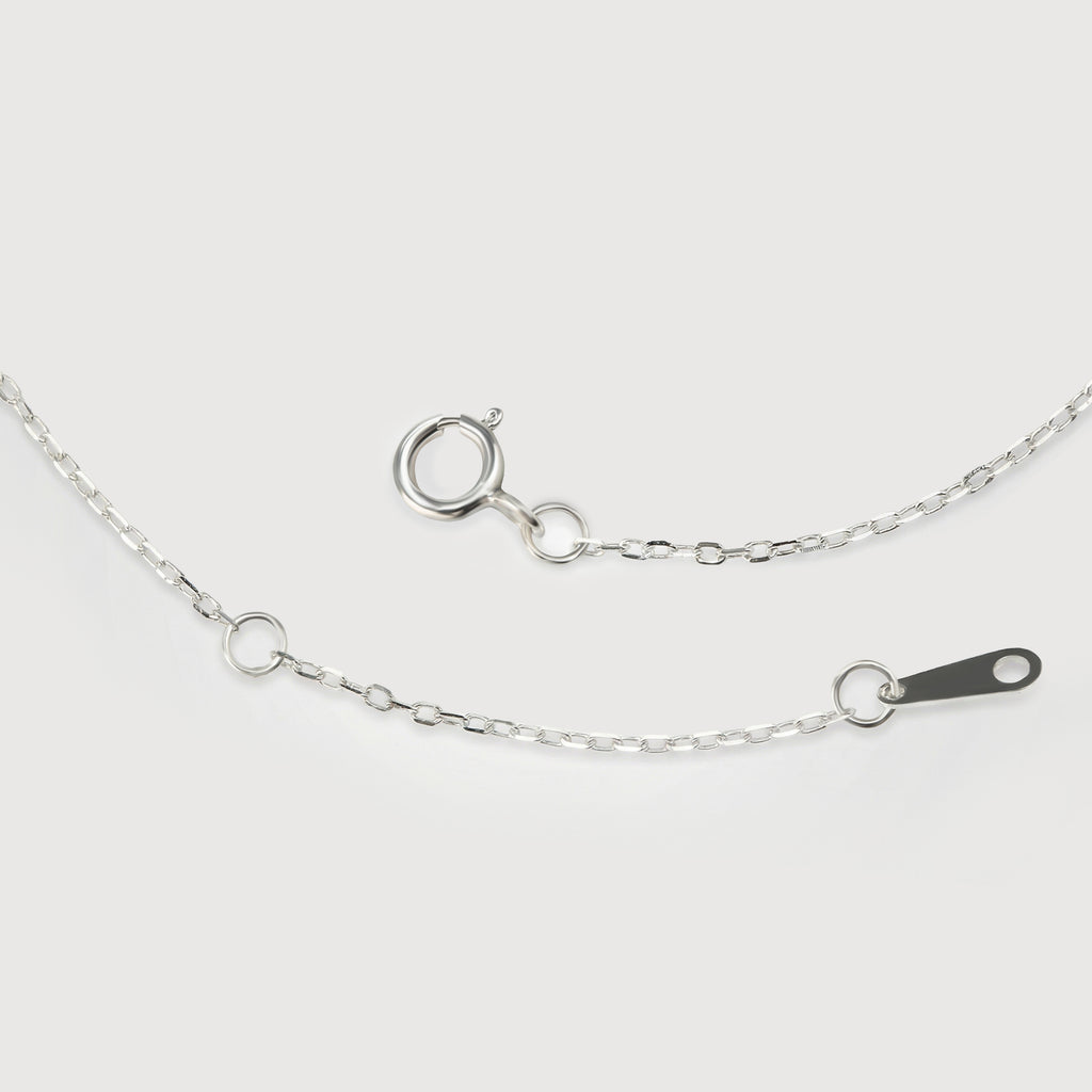 Elegante Collar Colgante con Circonita y Barra en T