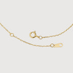 Collar con colgante de perlas y circonitas