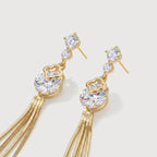 Vera Chain Drop Earrings