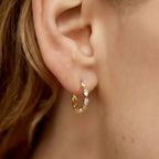 Pendientes de aro marquesa