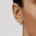 Gilded Rocking Horse Studs