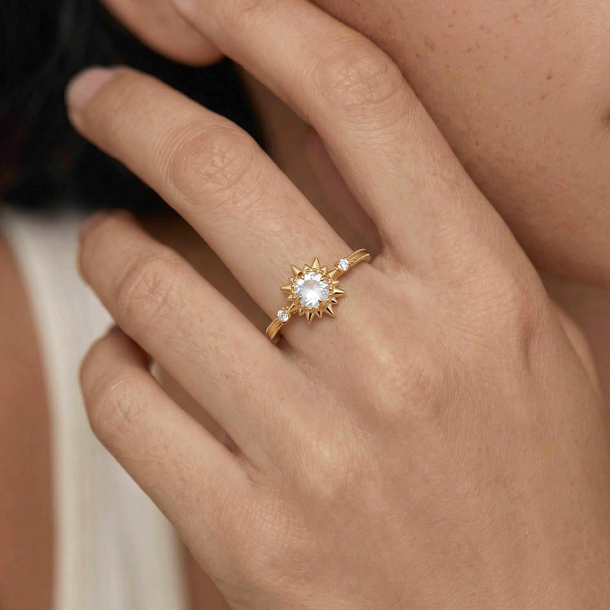 Helia Crystal Ring