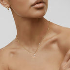 Vesper Cross Necklace