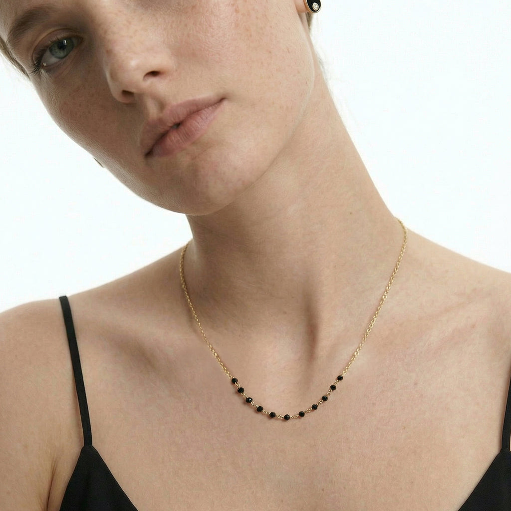 Noir Arc Necklace