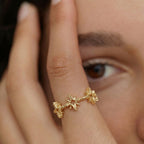 Soleil Crest Ring