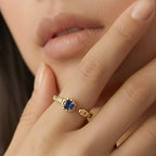 Celestia Sapphire Ring