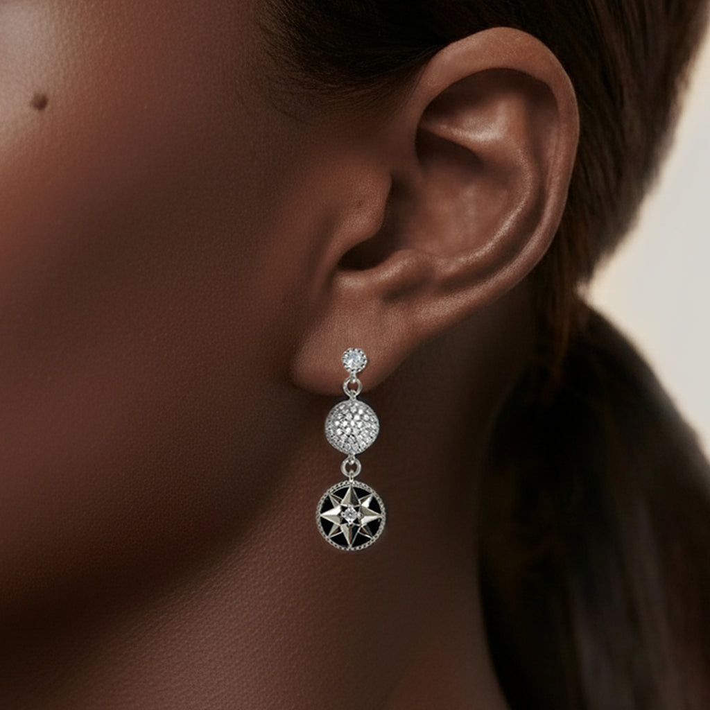 Pendientes de gota Estrella Celestial