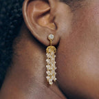 Élan Crystal Drop Earrings