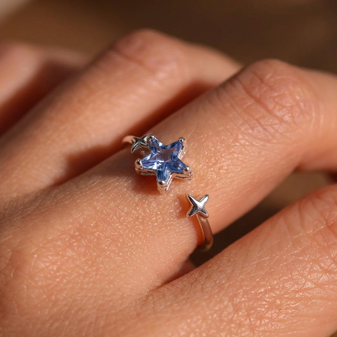 Celestial Star Zircon Ring