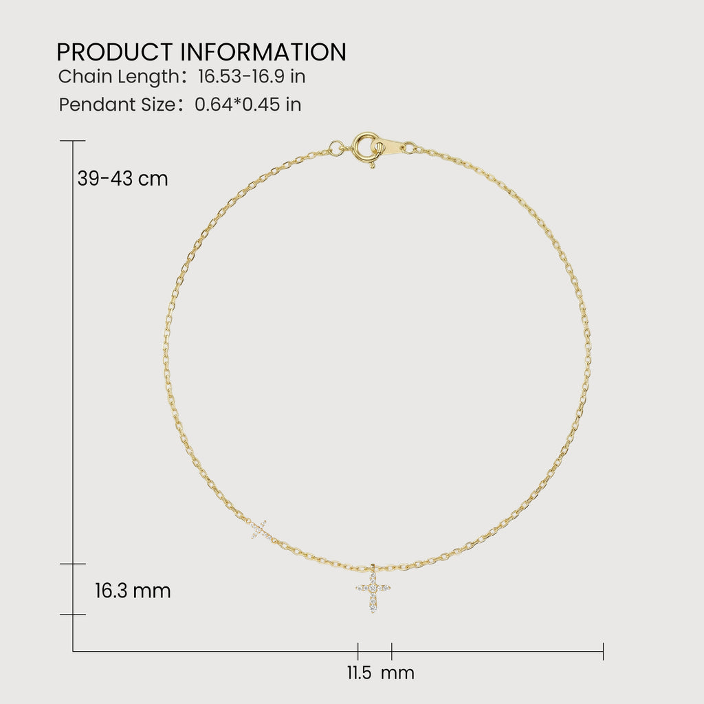 Vesper Cross Necklace