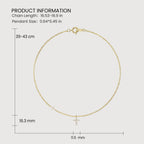 Vesper Cross Necklace