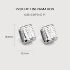 Pendientes de Aro Chevron