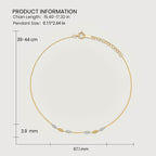 Solara Leaf Necklace