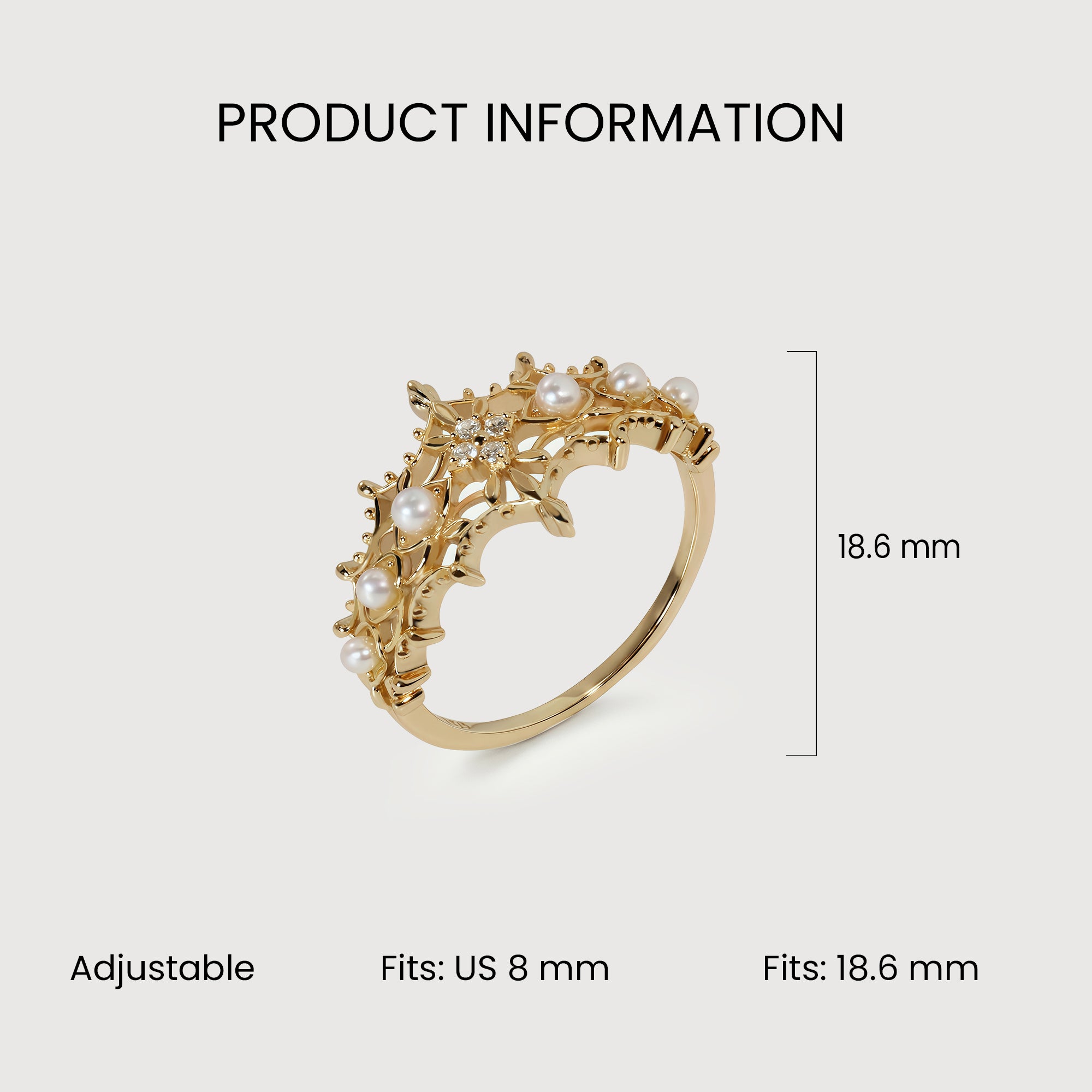 Anillo Liora Pearl