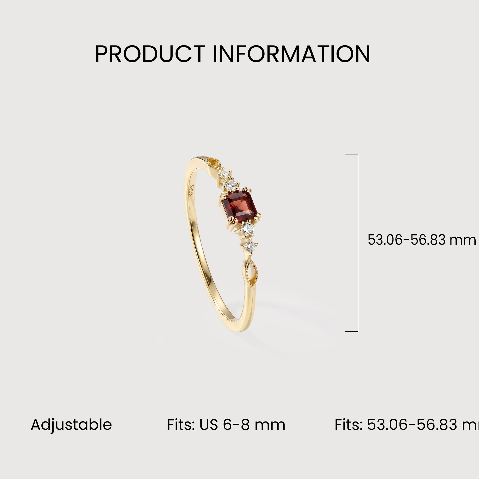 Rouge Garnet Ring