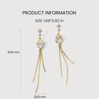 Vera Chain Drop Earrings