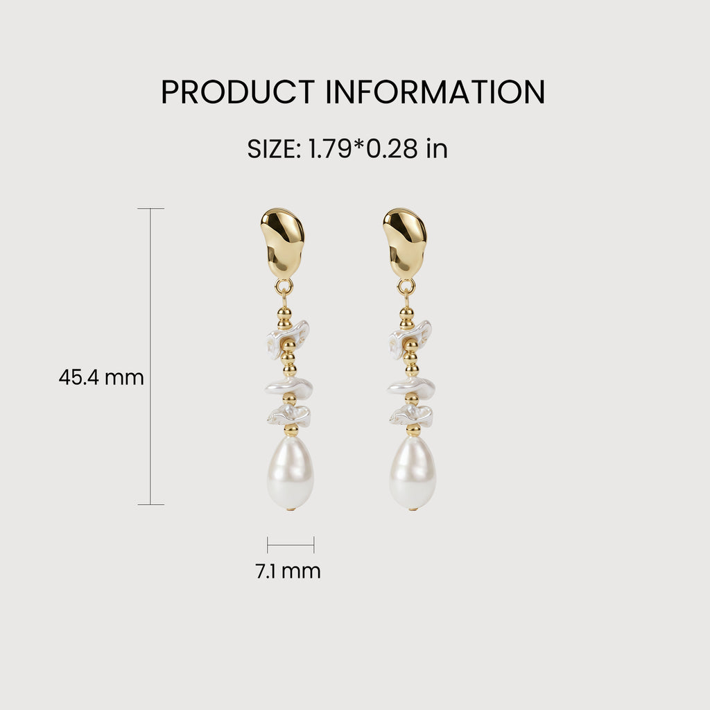 Orvela Pearl Earrings