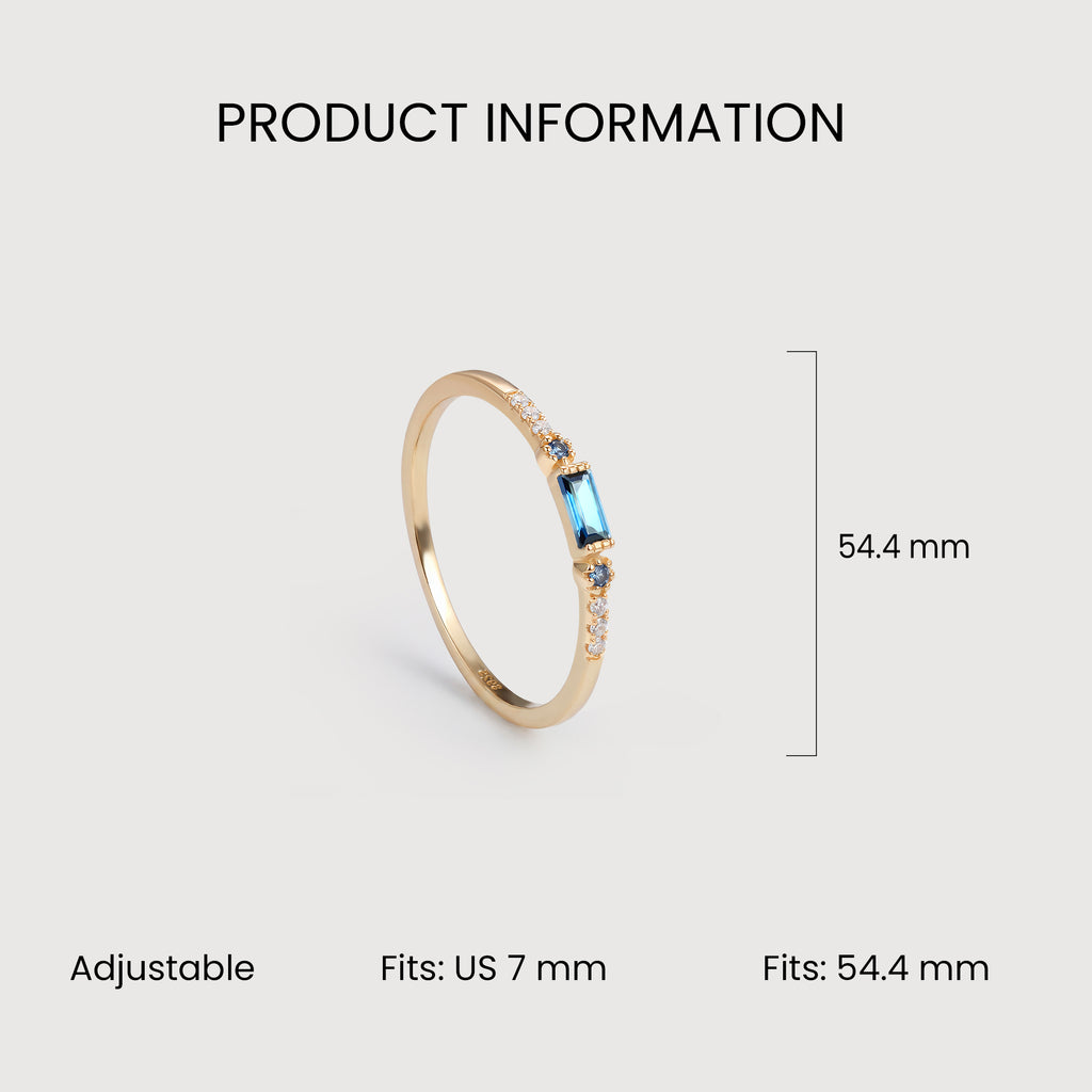 Anillo Gracia Azure