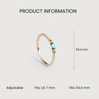 Anillo Gracia Azure