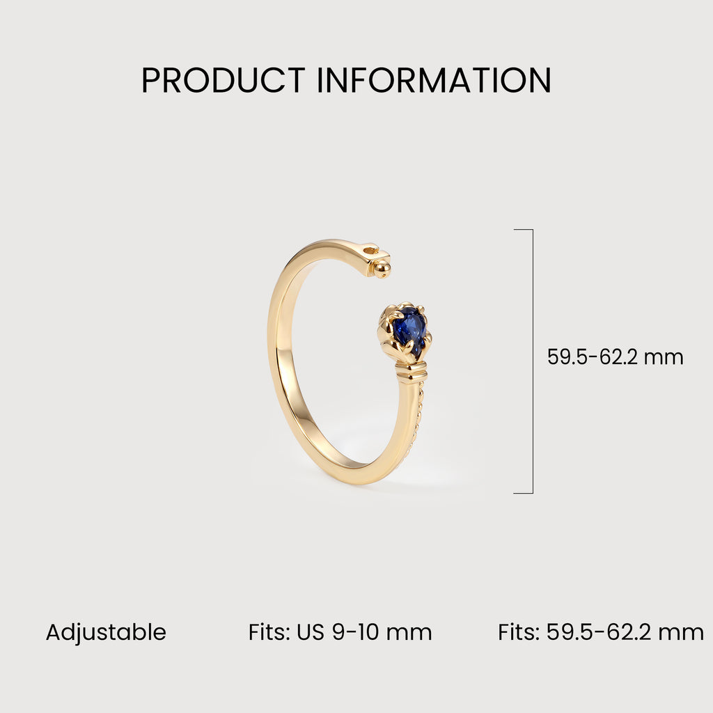 Celestia Sapphire Ring