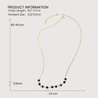 Noir Arc Necklace